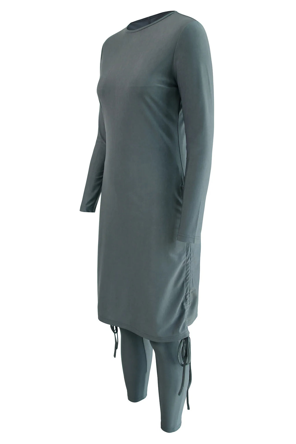 Conservative Muslim Swimwear Women 3PCS Hijab Top Pant Swimsuit Full Cover Burkini Modest Bathing Suit Beachwear Maillot De Bain BEAUTY ABAYA BOUTIQUE