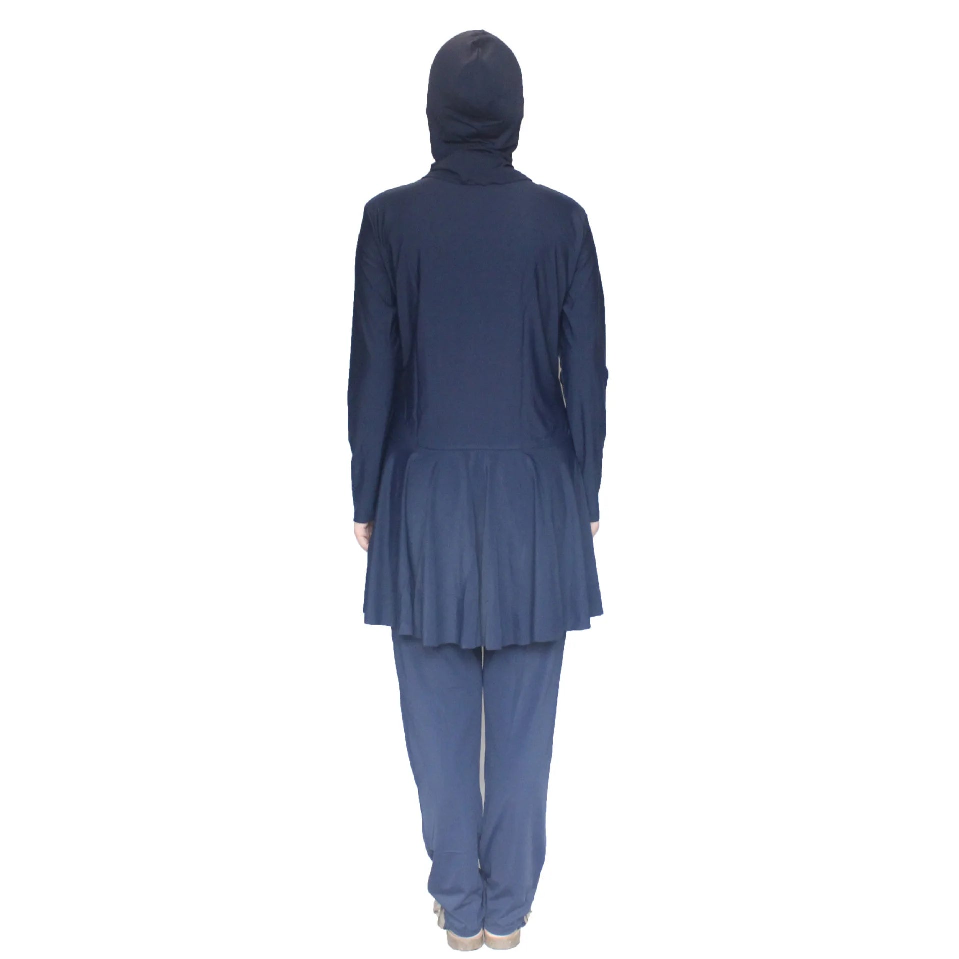 3PCS Modest Burkini Femme Musulmane Swimwear Women Muslim Hijab Swimsuit Maillot De Bain Borkini Conservative Islam Bathing Suit BEAUTY ABAYA BOUTIQUE